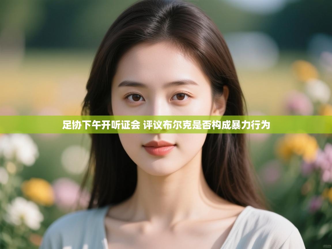 开云体育赛事比分直播-足协下午开听证会 评议布尔克是否构成暴力行为 第2张